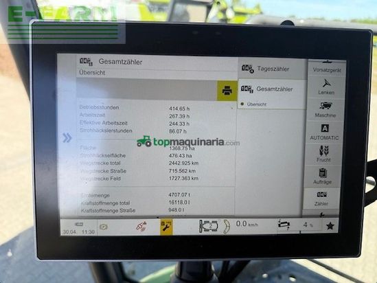 Cosechadora de Cereal - Claas - lexion 8600 terra trac