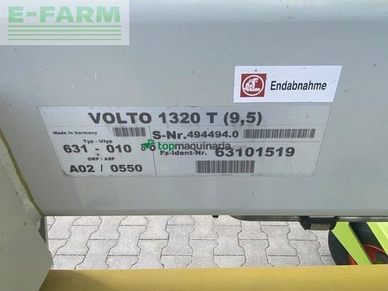 Henificador - Claas - volto 1320 t