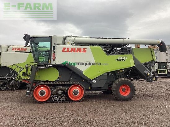 Cosechadora de Cereal - Claas - trion 660 terra trac