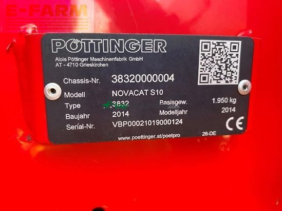 Cortacésped manual - Pöttinger - novacat s10