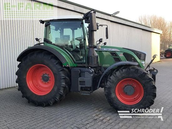 Tractor agrícola - Fendt - 724 scr profi plus