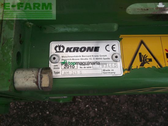 Cortacésped manual - Krone - am 243 s