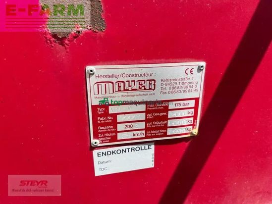 Remolqu esparcidor - Mayer - siloking vm9