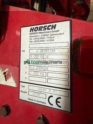 Grada de disco - Horsch - joker 8rt