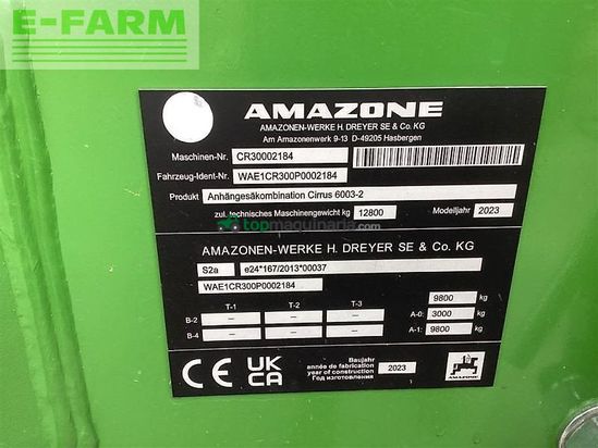 Sembradora - Amazone - säkombination cirrus 6003-2