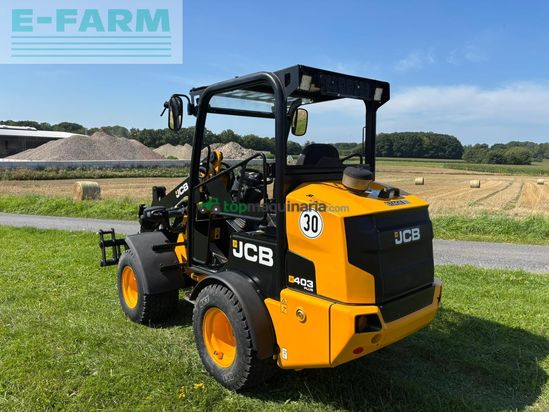 Minicargadora - JCB - 403 plus mit fahrerschutzdach