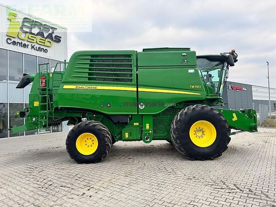 Cosechadora de Cereal - John Deere - t670i + 725x