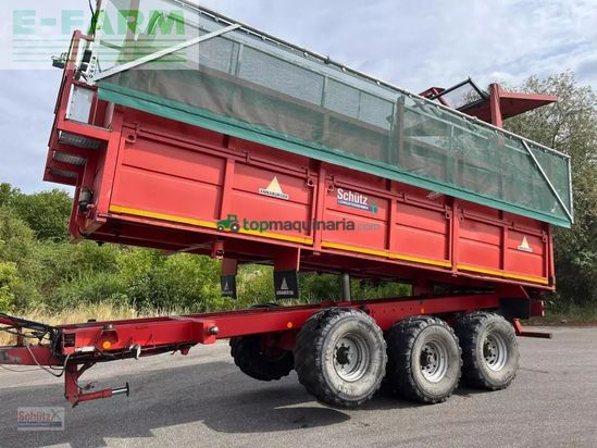 Volquet - Annaburger - tridem, 2 seiten kipper, abdecksystem, hts29b14