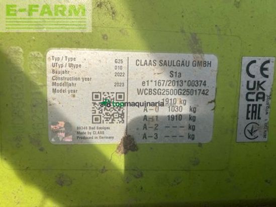 Henificador - Claas - liner 2900 trend