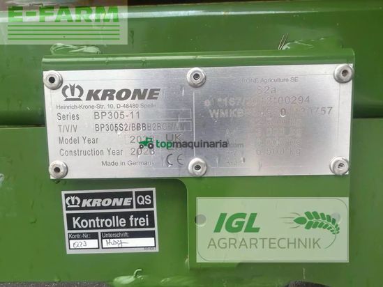 Empacadora gigant - Krone - big pack 1270 vc