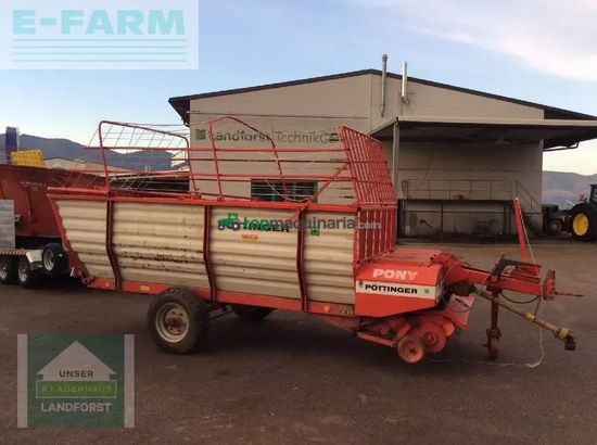 Remolqu agrícola - Pöttinger - pony ii