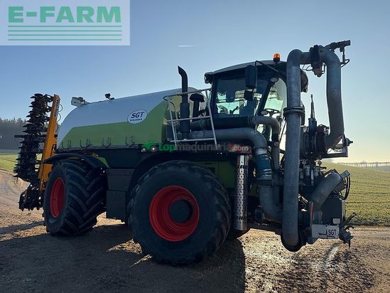 Tractor agrícola - Claas - xerion 3800 saddle trac mit sgt gülleaufbau