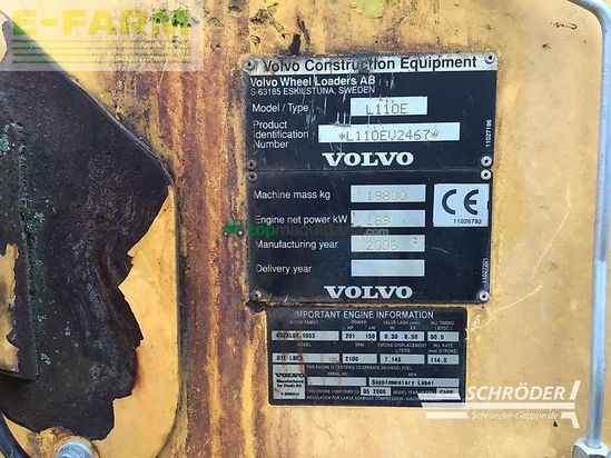 Minicargadora - Volvo - l 110 e