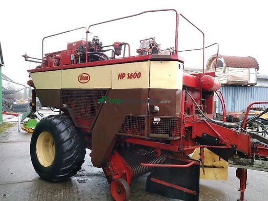 Empacadora gigant - Vicon - hp 1600 # elektronikproblem