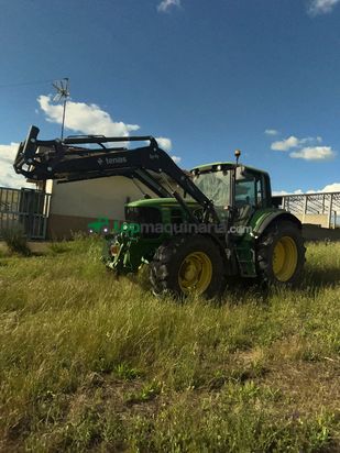 Tractor agrícola - John Deere - 6830 CON PALA TENIAS NUEVA