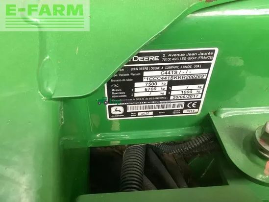 Empacadora gigant - John Deere - c441r