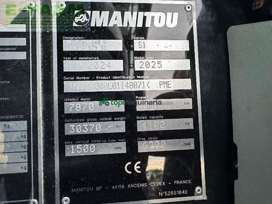 Telescopica - Manitou - mlt 741 140 v+