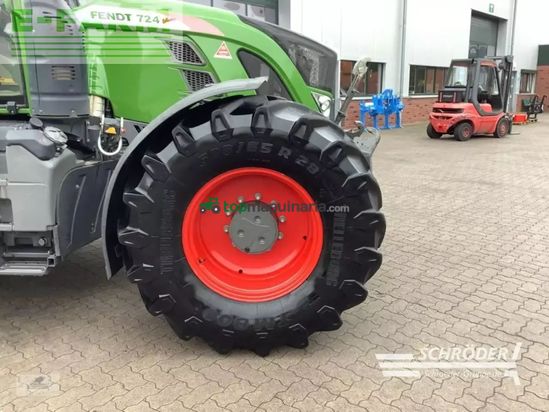 Tractor agrícola - Fendt - 724 vario s4 profi plus