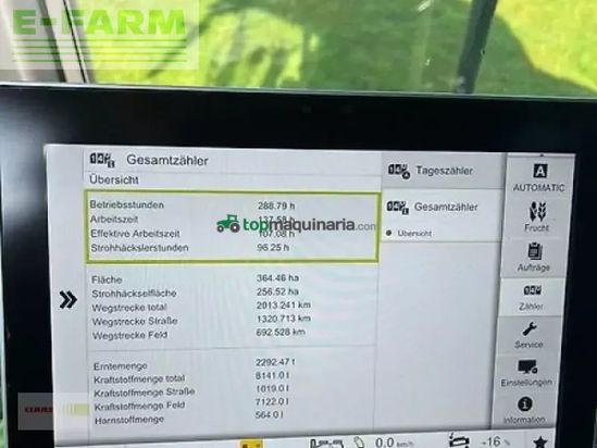 Cosechadora de Cereal - Claas - trion 750