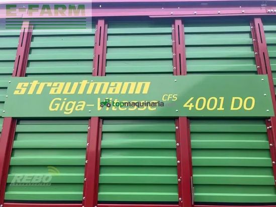 Remolqu agrícola - Strautmann - giga vitesse 4001 do