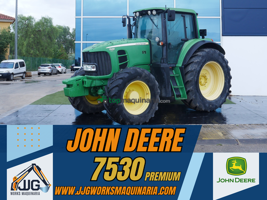 Tractor agrícola - John Deere - 7530 Prmeium