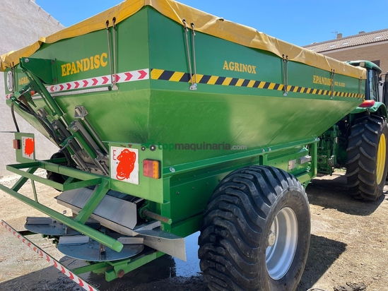 Abonadora arastrada agrinox