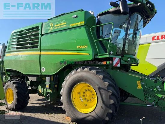 Cosechadora de Cereal - John Deere - t 560 i allrad 40 km/h