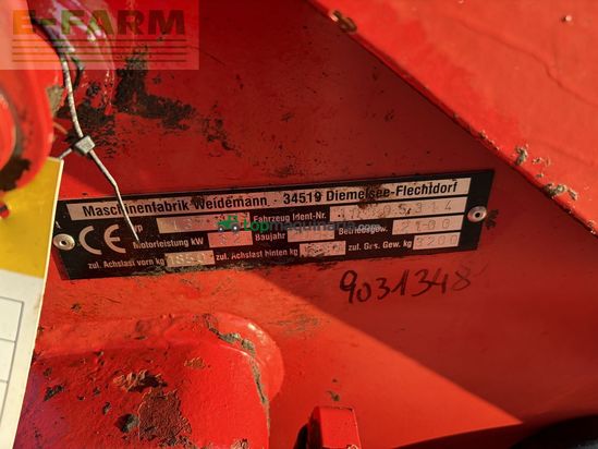 Minicargadora - Weidemann - 1370 p43 - sofort einsatzbereit