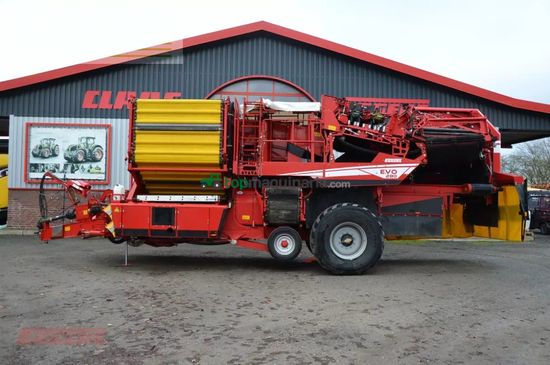 Cosechadora - arrancadora de patata - Grimme - evo 280 clodsep nonstop