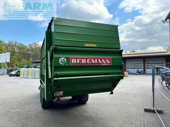 Cinta transportadora de forraje - Bergmann - ladewagen royal 28s