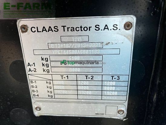 Tractor agrícola - Claas - elios 210