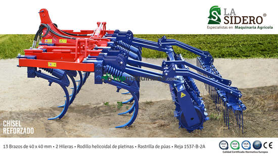 Chisel Reforzado  La Sidero con 13 brazos de 40x40 mm