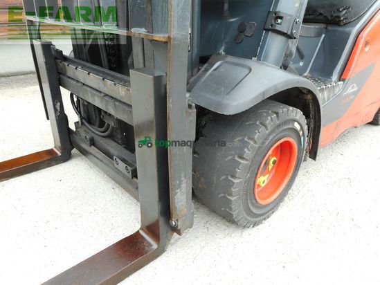Elevadora - Linde - h20t-01 triplex 4,62m + ss + halbkab.