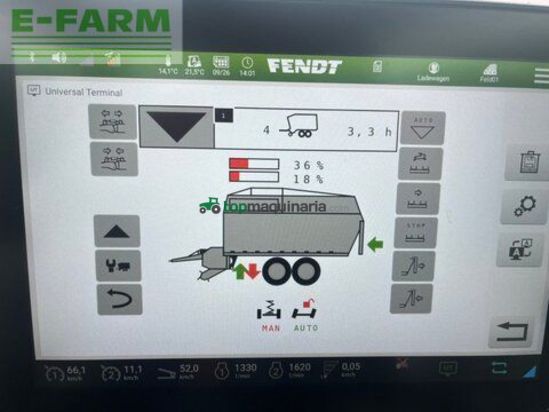 Cinta transportadora de forraje - Fendt - tigo 90 xr
