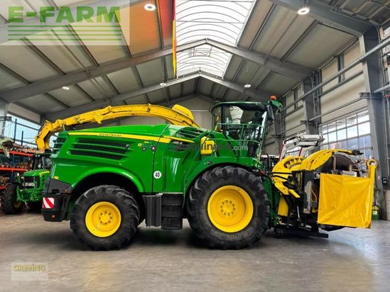 Cosechadora de Cereal - John Deere - 8500i inkl. kemper 460 plus