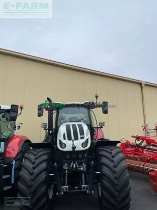 Tractor agrícola - Steyr - 6300 terrus cvt inkl. lenkung vf maschine