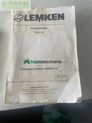 Sembradora - Lemken - compact solitair