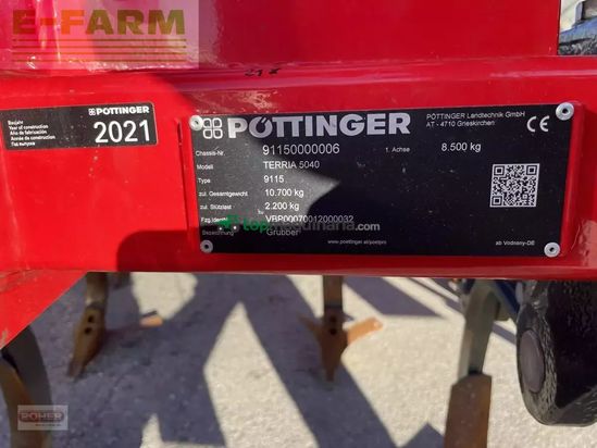 Cultivador - Pöttinger - terria 5040
