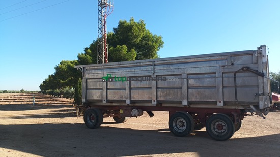 Bañera Agrícola Agrobellon 3 ejes basculante