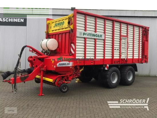 Remolqu agrícola - Pöttinger - jumbo 6000 d combi typ 5491