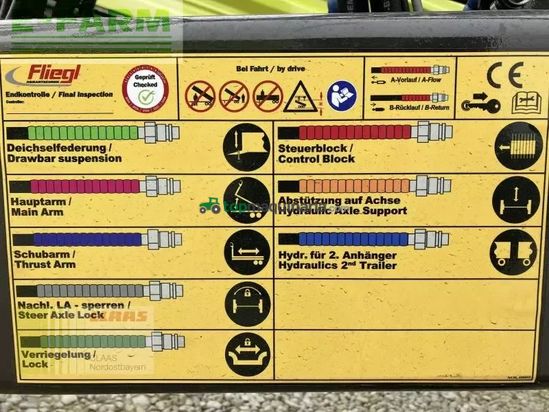 Remolqu agrícola - Fliegl - hkl 18 tandem-abrollkipper
