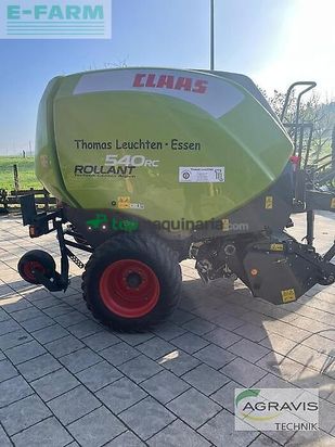 Empacadora gigant - Claas - rollant 540 rc