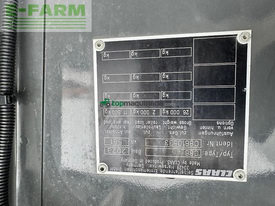 Cosechadora de Cereal - Claas - lexion 8900 terra trac