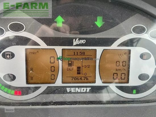 Tractor agrícola - Fendt - 828 vario + rüfa