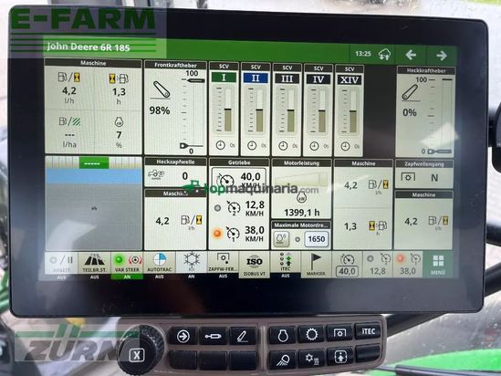 Tractor agrícola - John Deere - 6r185/ 6r 185 garantie 05/2027