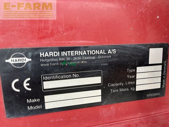 Atomizador - Hardi - master plus 1500