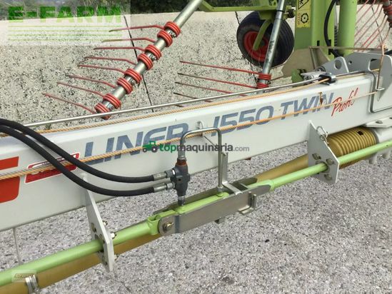 Rastrillo - Claas - liner 1550 twin profil