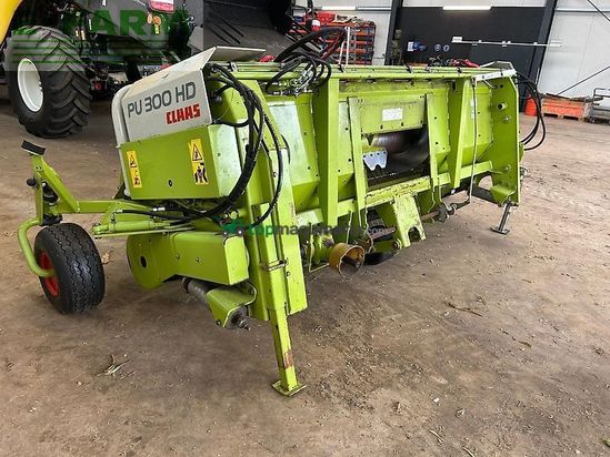 Cosechadora de Cereal - Claas - jaguar 890 mit kemper 360 und pu