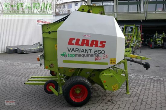 Empacadora gigant - Claas - variant 260 rc
