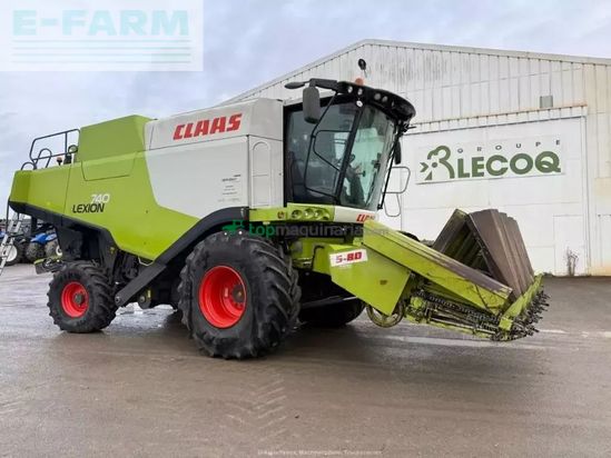 Cosechadora de Cereal - Claas - lexion 740